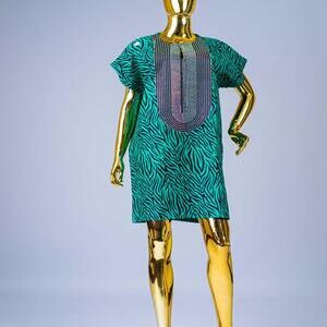 Short Ankara Gown